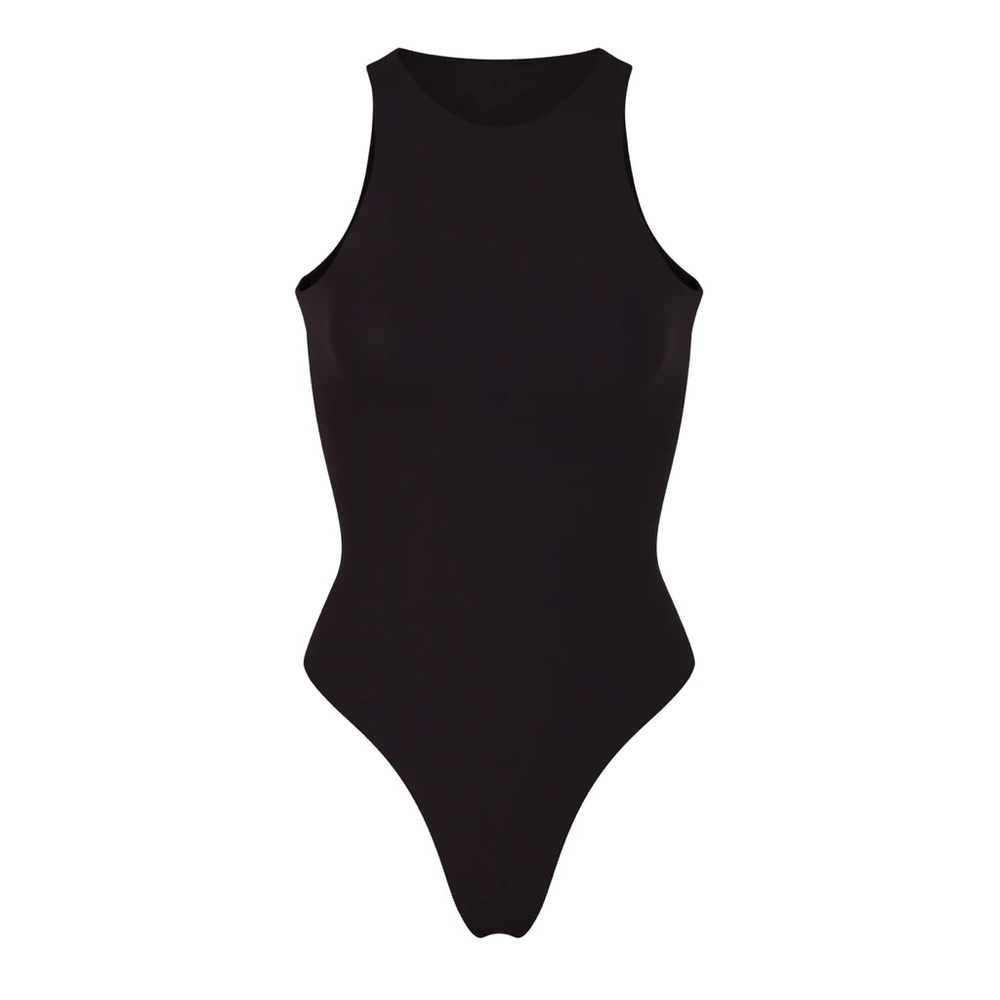 SKIMS fits everybody high neck bodysuit